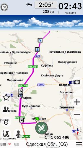 NaviMaps GPS navigator Ukraine zrzut ekranu 4