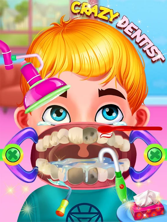 Mouth care doctor dentist game captura de pantalla 