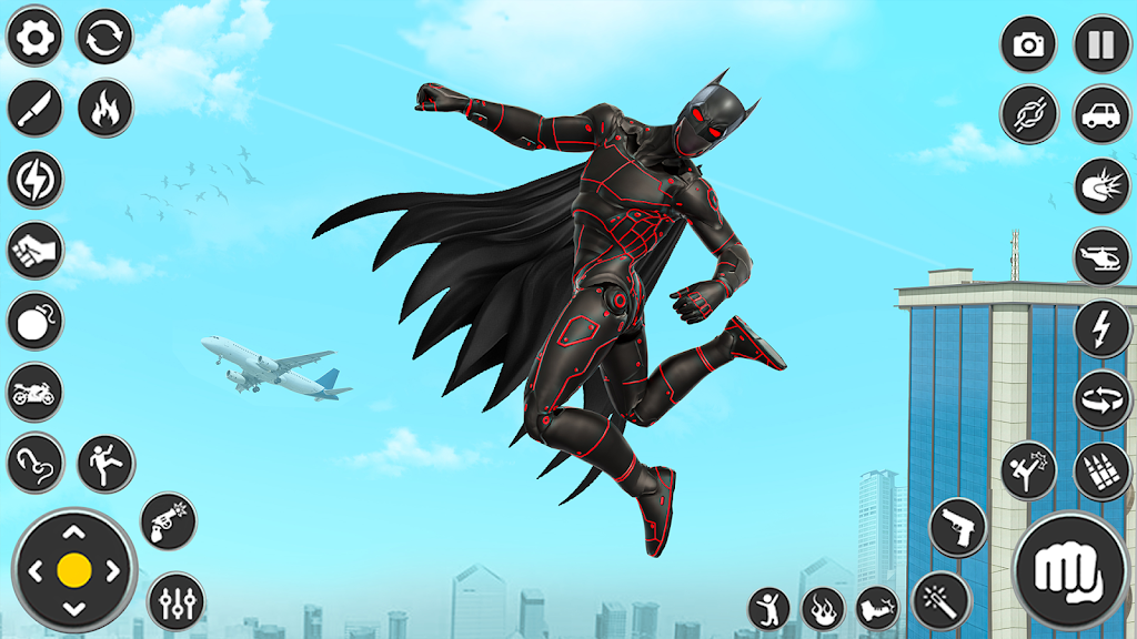 Flying Spider Rope- Hero Games captura de pantalla 