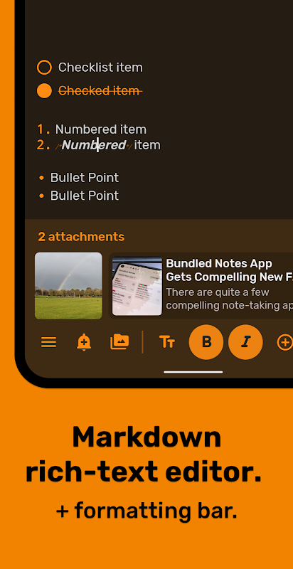 Bundled Notes + Lists + To-do Captura de pantalla 2