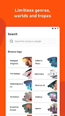 Wattpad - Read & Write Stories Screenshot 2