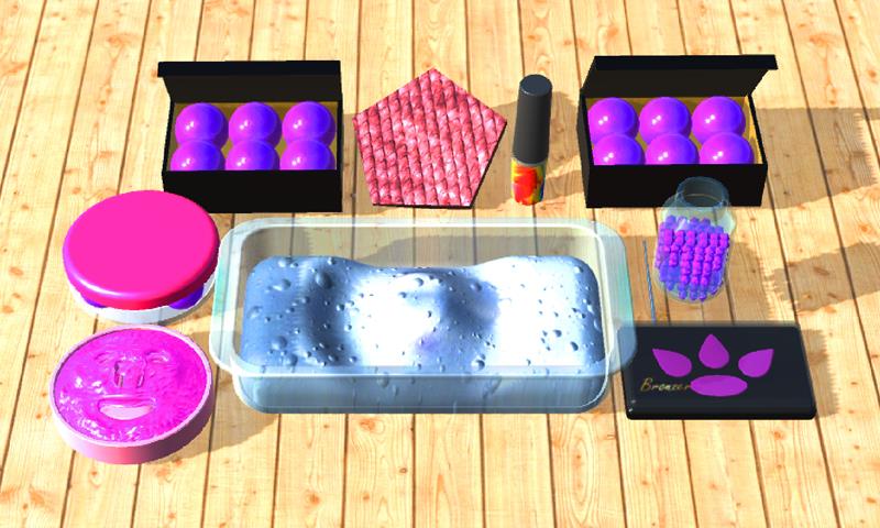 Makeup Slime Game! Relaxation captura de pantalla 