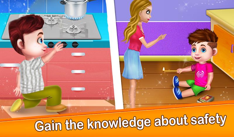 Child Safety Basic Rules games screenshot 2