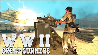 Great World War: WW2 Gun Simul Screenshot 1