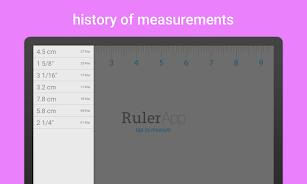 Ruler App: Measure centimeters screenshot 4