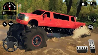 Big Car Limo Driving Simulator Скриншот 1