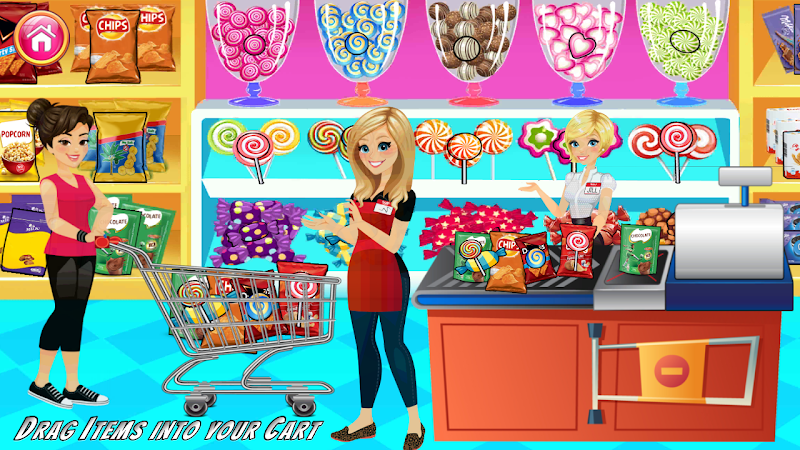 Supermarket Shopping Mall Game Screenshot 2