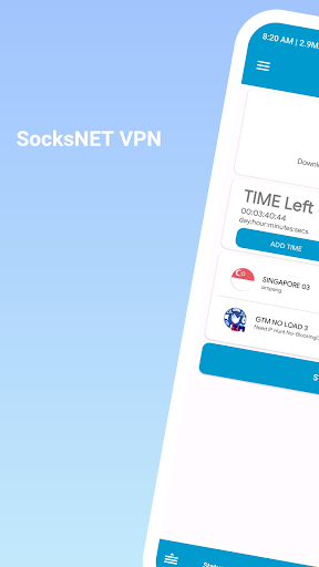 SocksNET VPN ဖန်သားပြင်ဓာတ်ပုံ 1