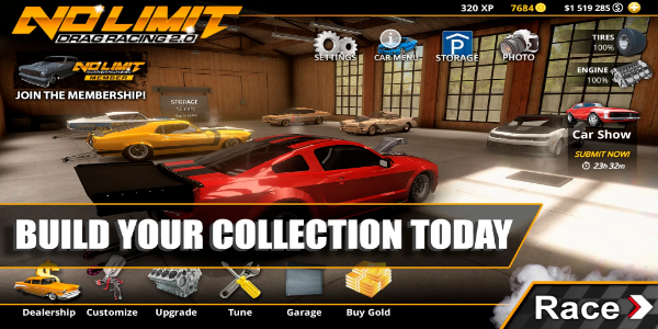 No Limit Drag Racing 2 screenshot 1