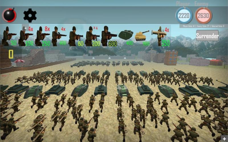 WORLD WAR II: SOVIET WARS RTS captura de pantalla 