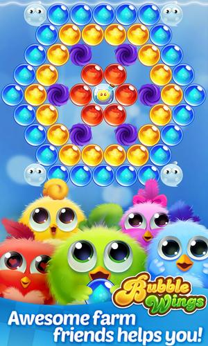 Screenshot Bubble Wings: bubble shooter 4