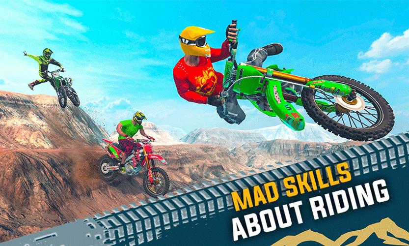 Crazy Bike Racing Stunt Game Screenshot 1