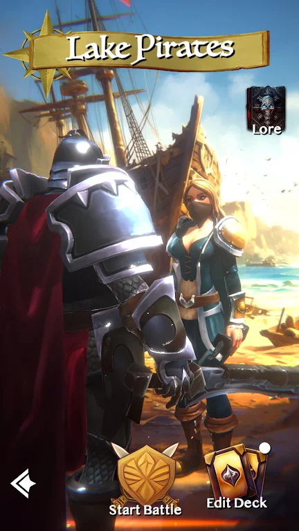 I Stand Alone: Roguelike CCG ảnh chụp màn hình 2