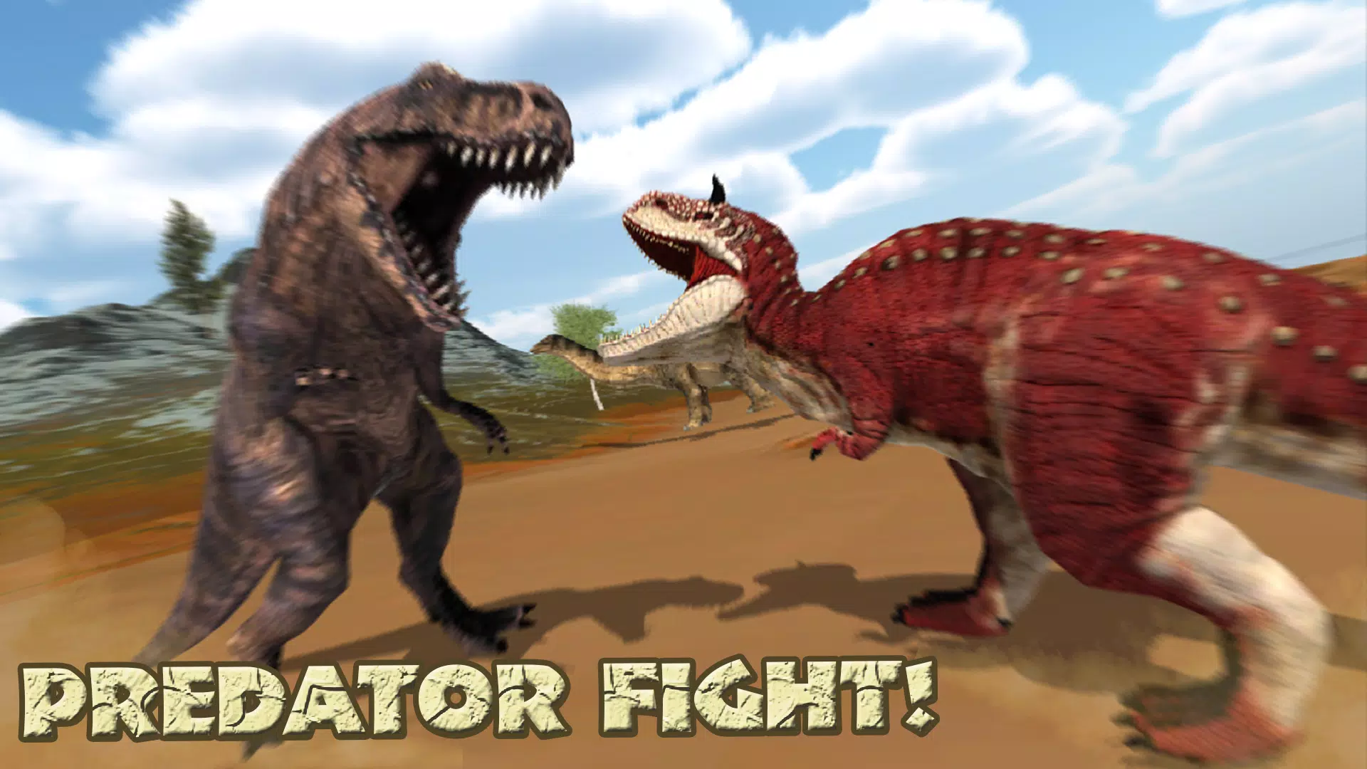 Hungry T-Rex Island Dino Hunt ảnh chụp màn hình 2