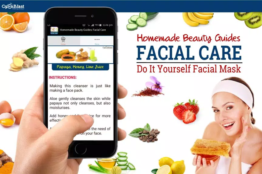 Homemade Beauty: Facial Care ဖန်သားပြင်ဓာတ်ပုံ 3