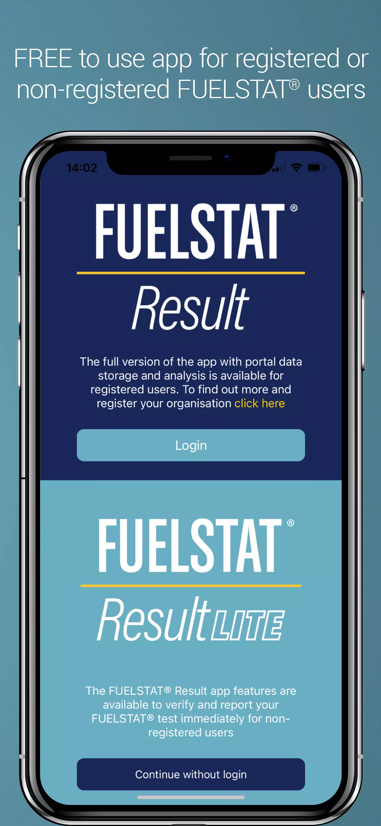 FUELSTAT Result Screenshot 1