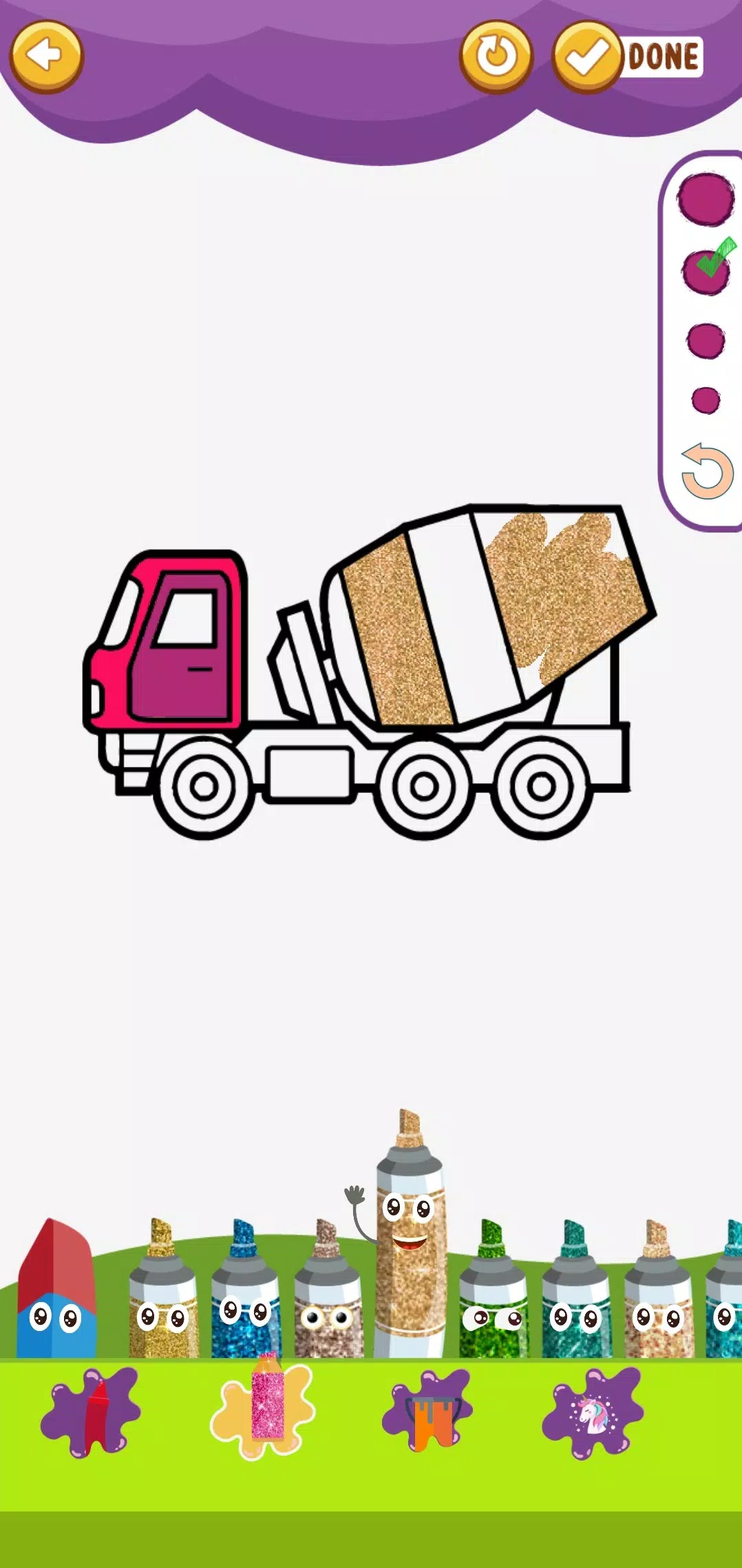 Trucks Coloring Pages स्क्रीनशॉट 1