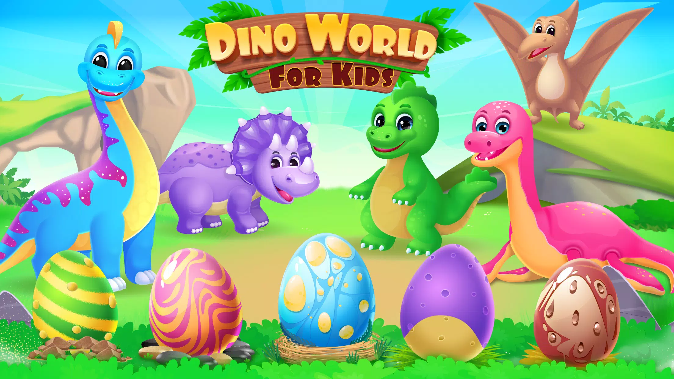 Dino World Jurassic for Kids स्क्रीनशॉट 1