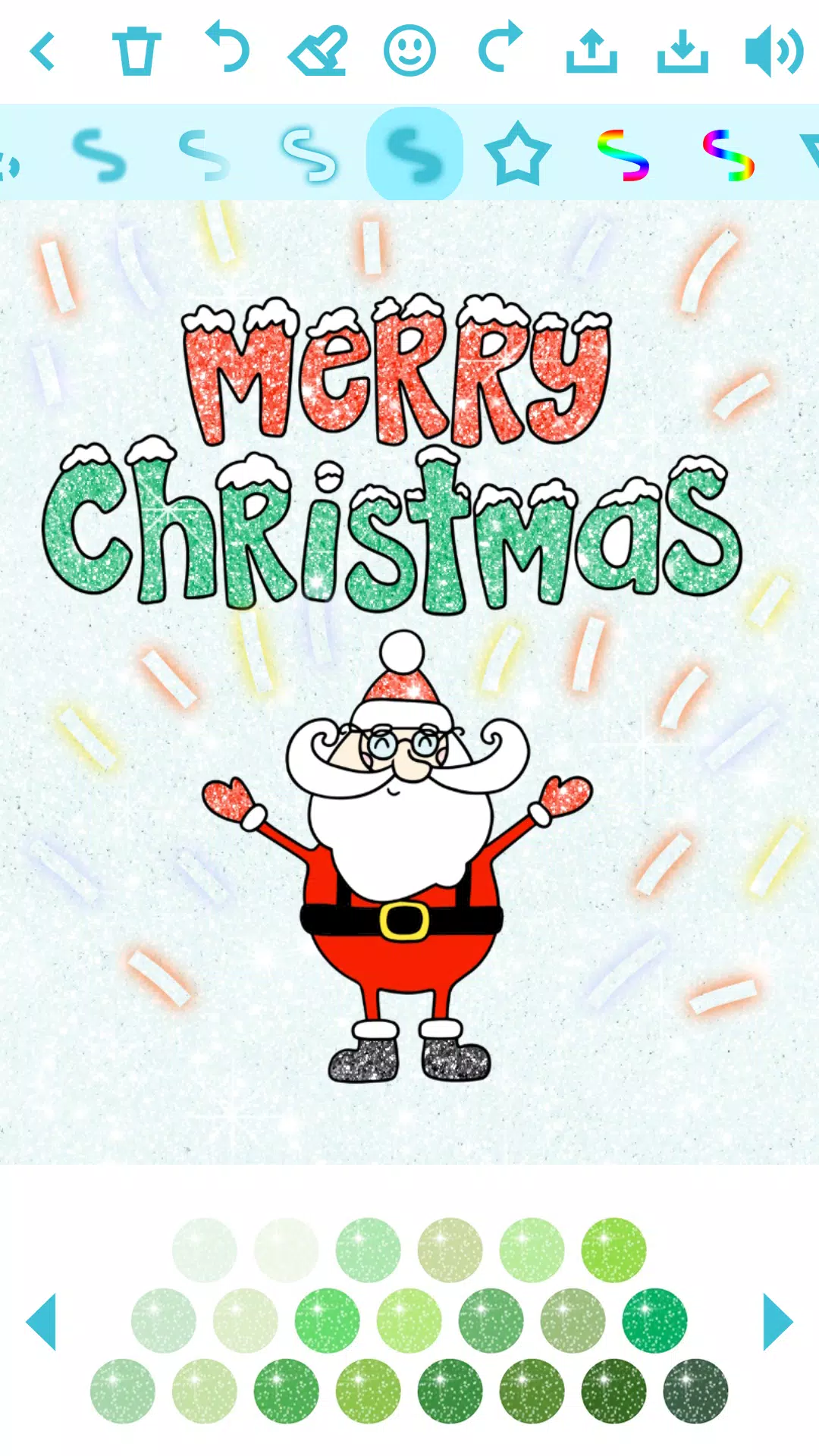 Screenshot Christmas kids coloring 4