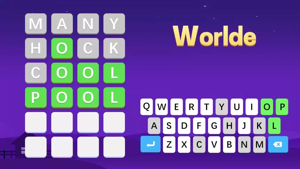 Worlde: Cowordle Word Games экрана 3