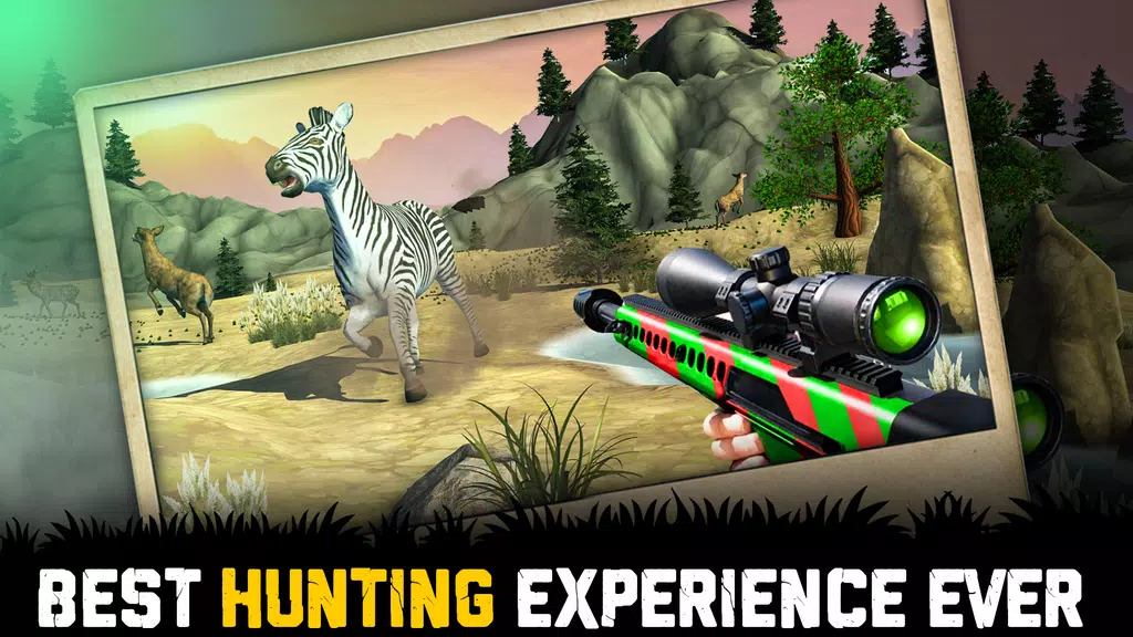 Wild Animal Hunting 3D Offline ဖန်သားပြင်ဓာတ်ပုံ 3