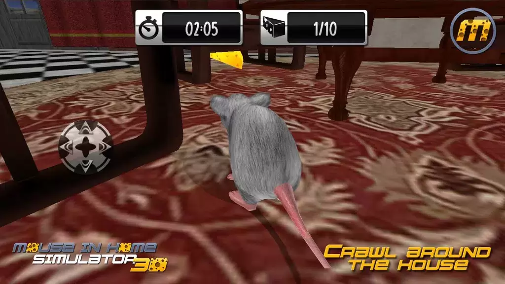 Mouse in Home Simulator 3D captura de pantalla 