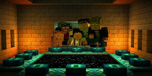 Minecraft: Story Mode ဖန်သားပြင်ဓာတ်ပုံ 3