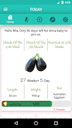 Pregnancy Week By Week экрана 1