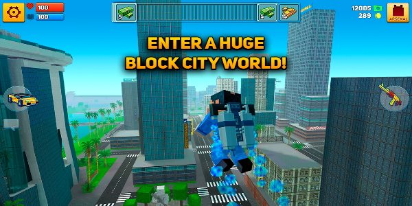 Block City Wars: Pixel Shooter ဖန်သားပြင်ဓာတ်ပုံ 2