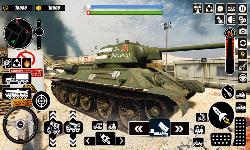 US Army Missile Launcher Game экрана 2