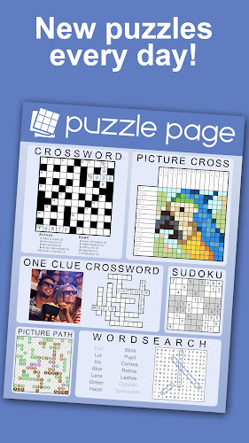 Puzzle Page - Daily Puzzles! screenshot 1