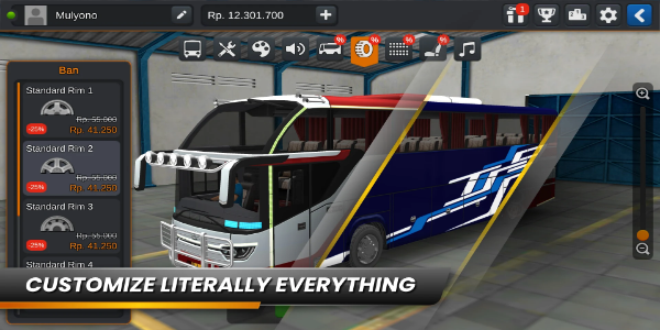 Bus Simulator Indonesia Mod screenshot 3