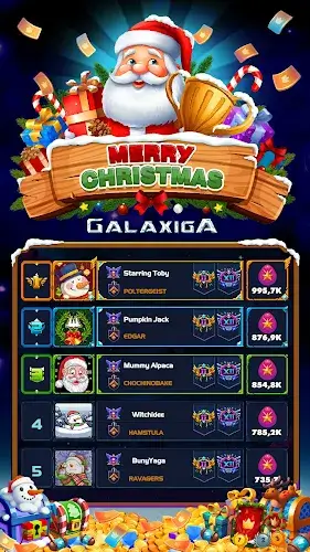 Galaxiga Arcade Shooting Game ảnh chụp màn hình 1