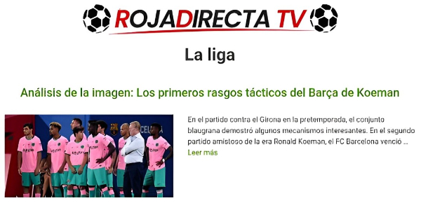 Roja Directa TV Screenshot 1