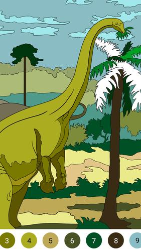 Dino Coloring Encyclopedia Screenshot 2