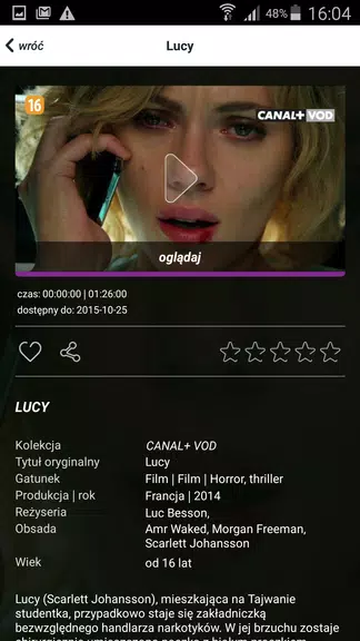 Screenshot nc+ GO 1