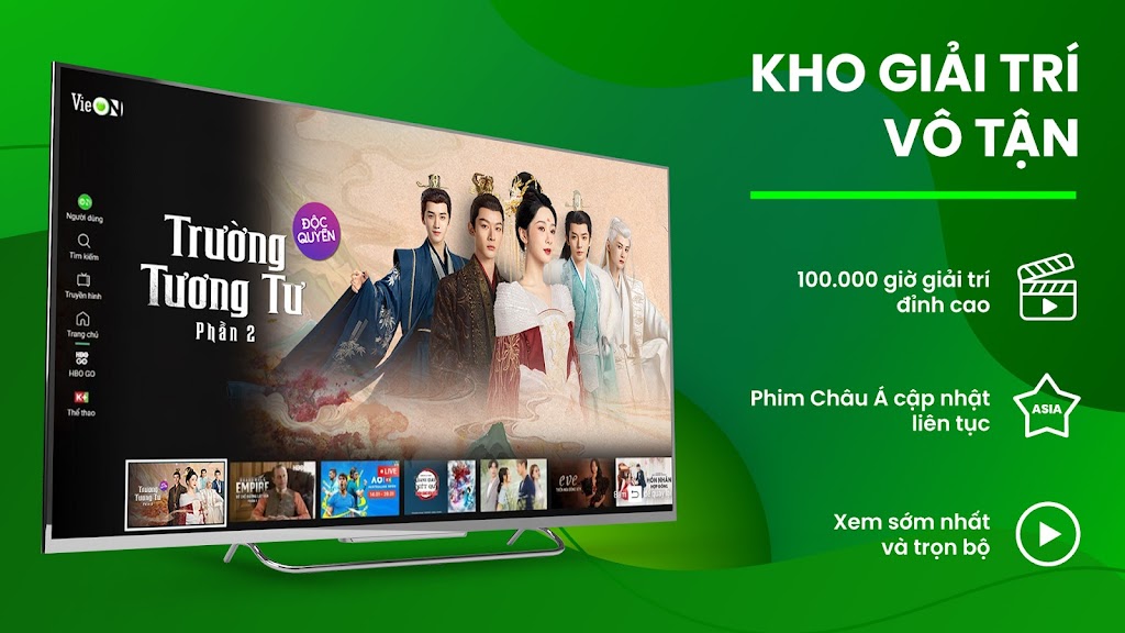 VieON for Android TV स्क्रीनशॉट 2