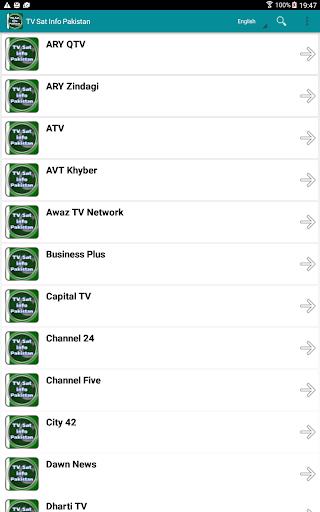 TV Sat Info Pakistan Screenshot 3