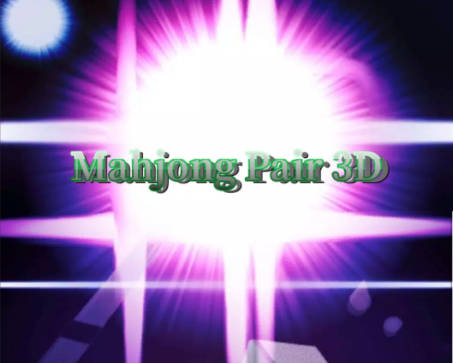 Mahjong Pair 3D: Easy And Simple screenshot 1