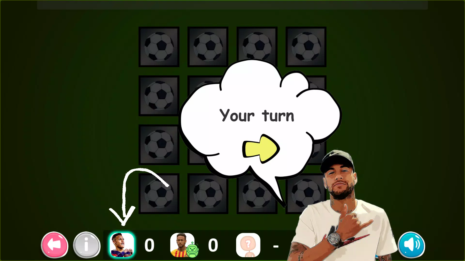 Neymar Memory экрана 2