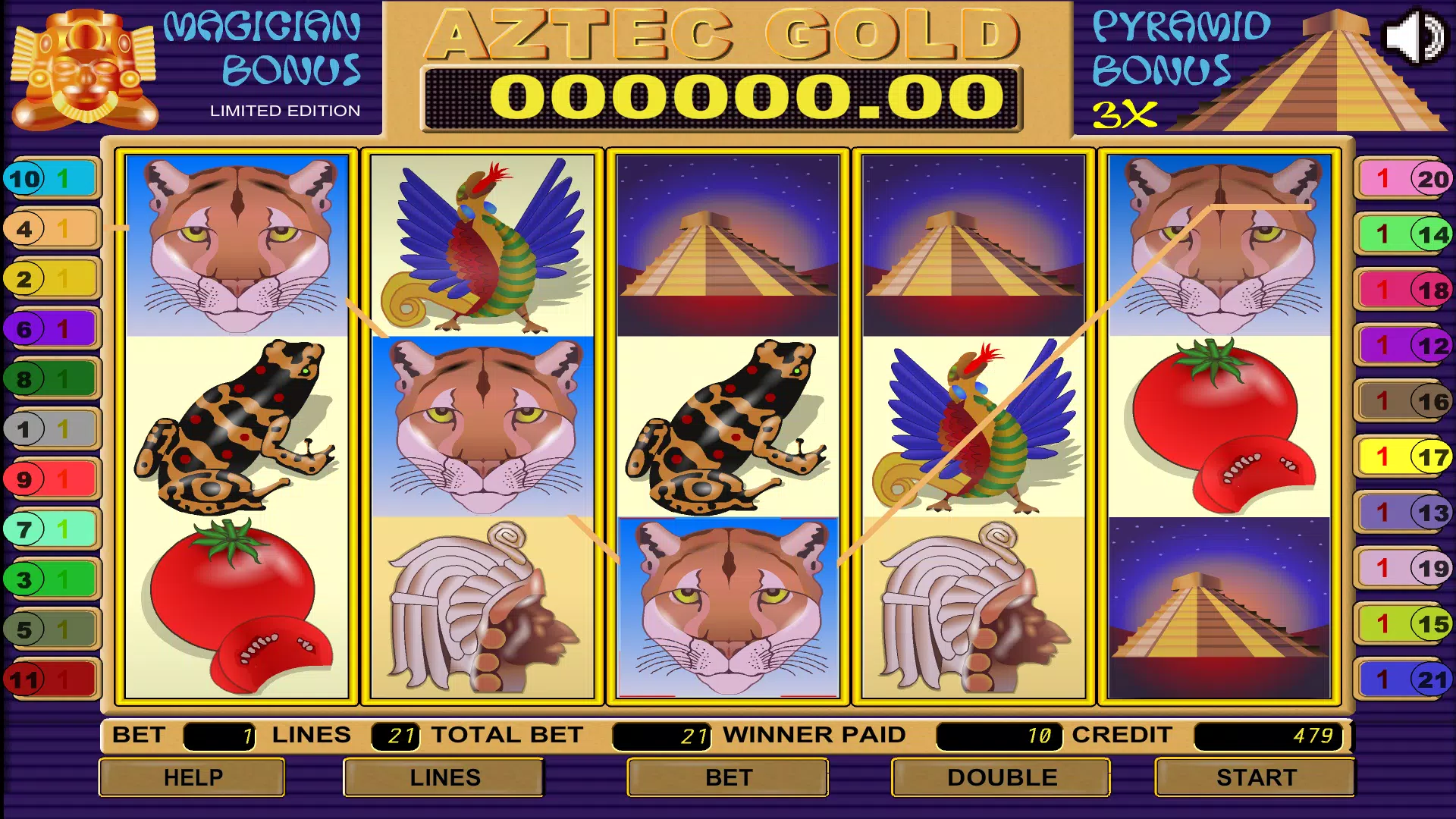 Aztec Gold II screenshot 2