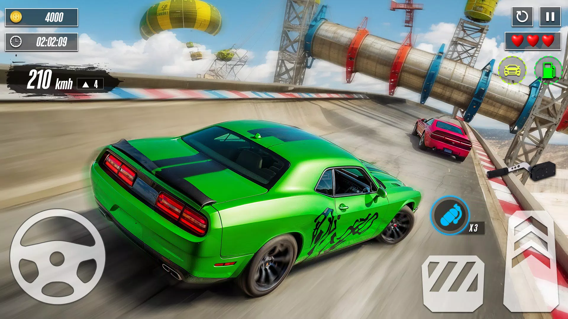 Mega Ramp Stunt: GT Car Racing应用截图第2张