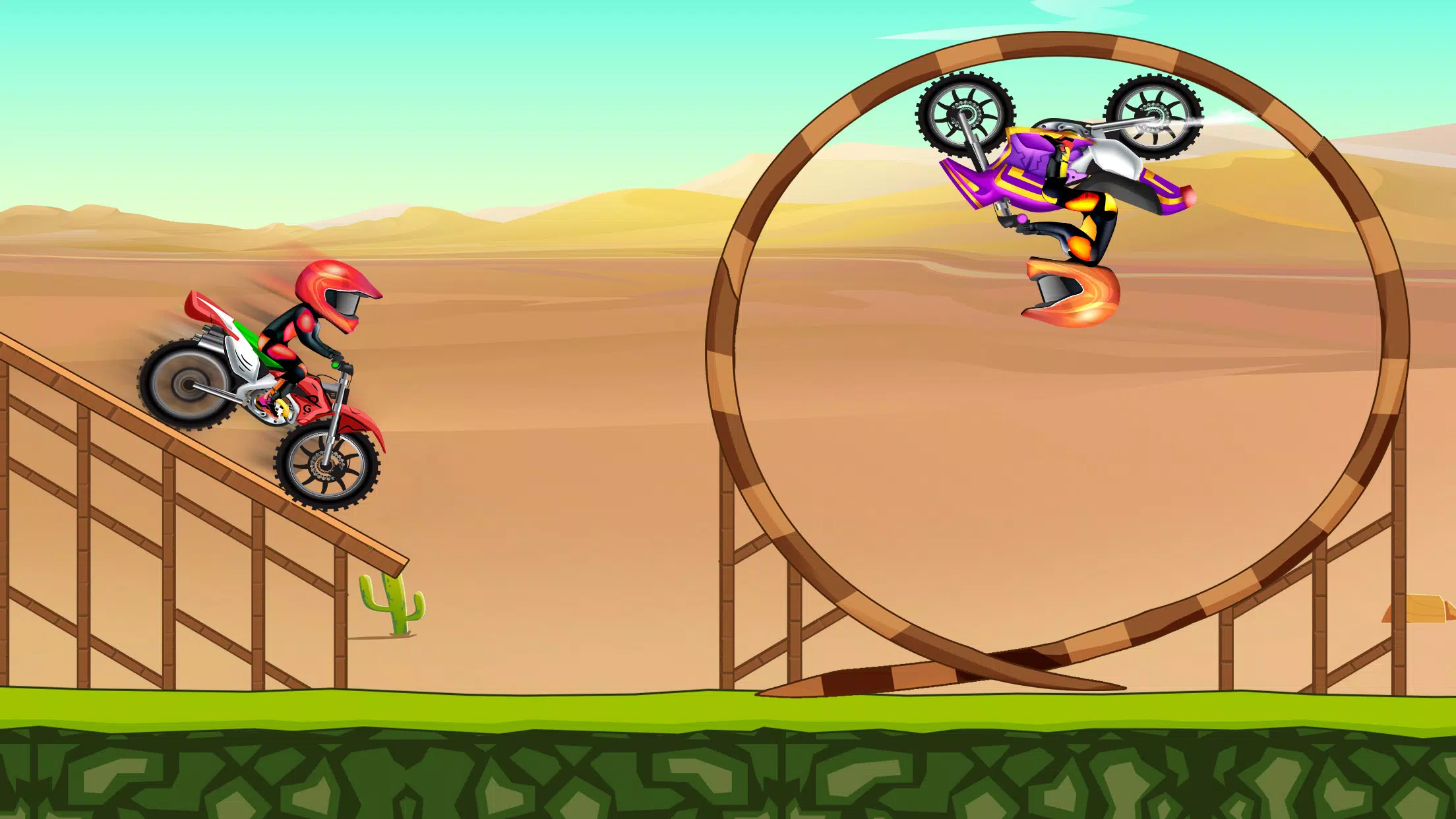 Moto Bike Stunt Race screenshot 3