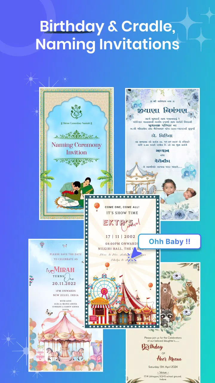 Invitation Maker - Card Design应用截图第4张