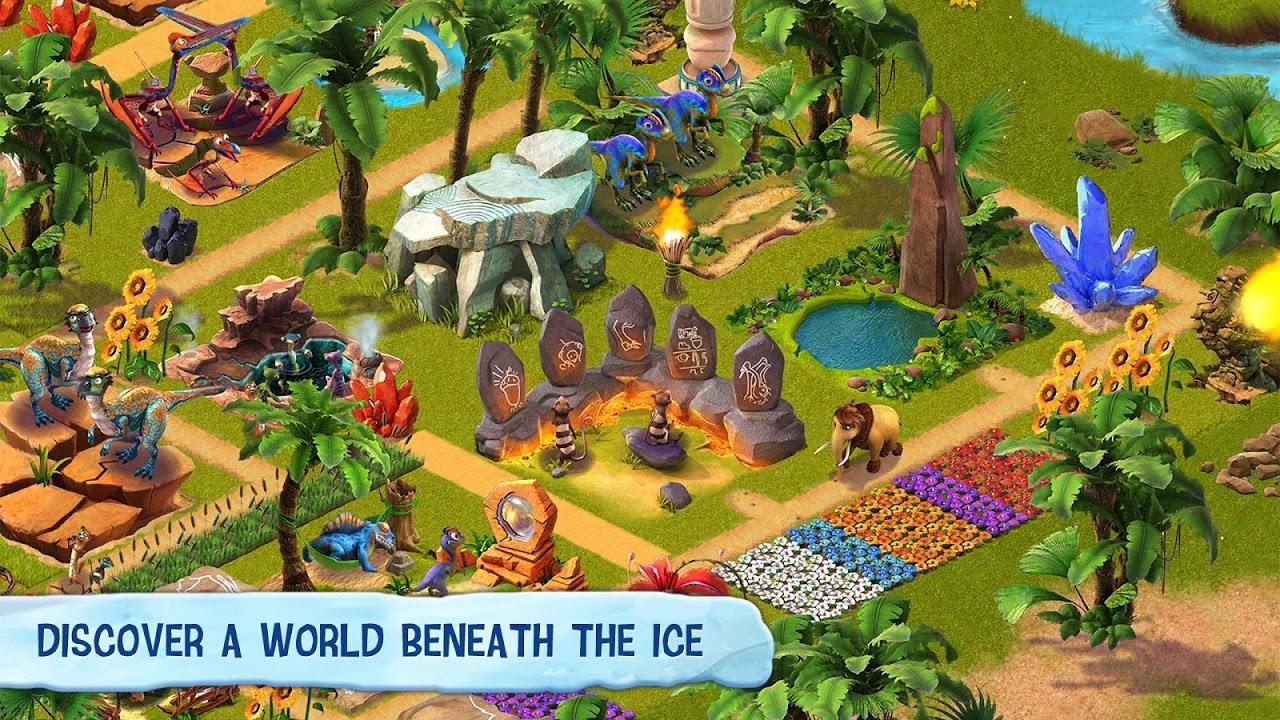 Ice Age Village экрана 3