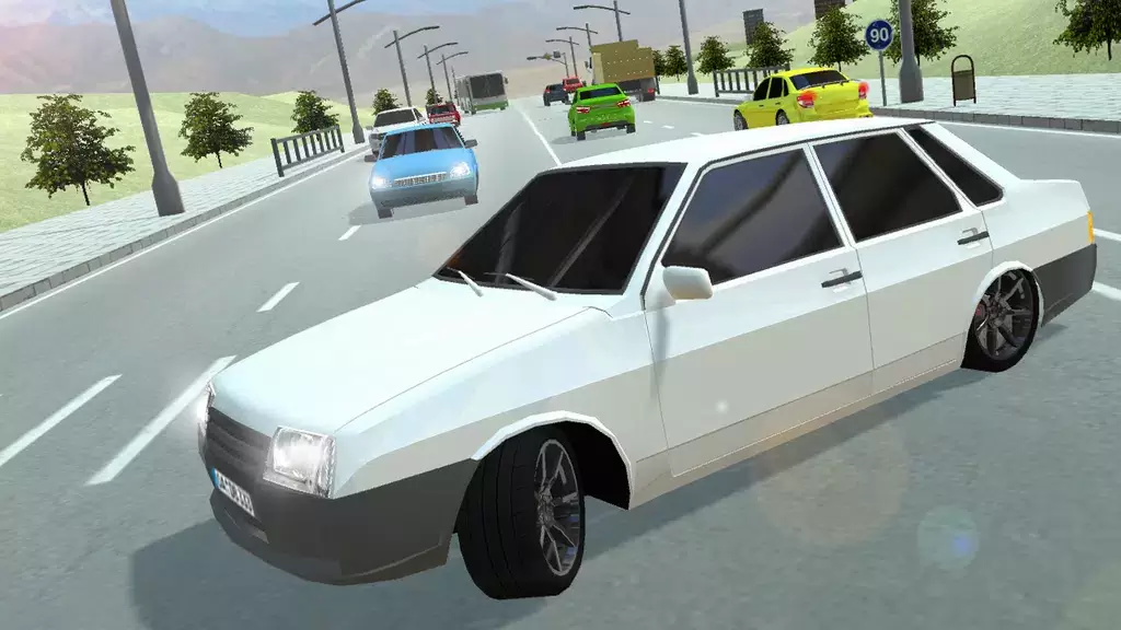 Russian Cars: 99 and 9 in City Screenshot 3