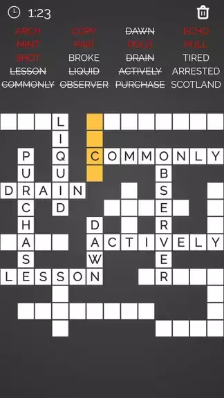 Crossword : Word Fill Screenshot 2