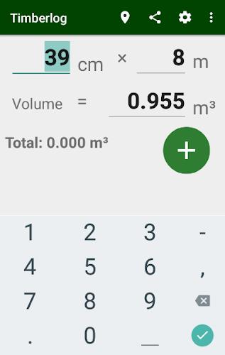 Timberlog - Timber calculator zrzut ekranu 1