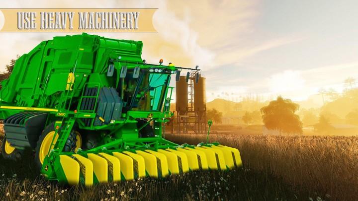 Farmer Farming Simulator Game ảnh chụp màn hình 1