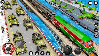 Army Vehicle Transporter Truck screenshot 4